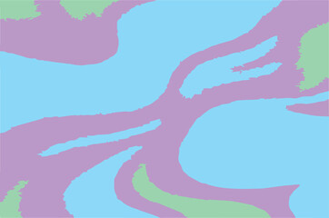 Minimalist abstract background pattern. Modern Paper cut effect, stylish geometric, lake, splash background for poster, banner, sticker or flyer. Copy space Book title idea. EPS 10.