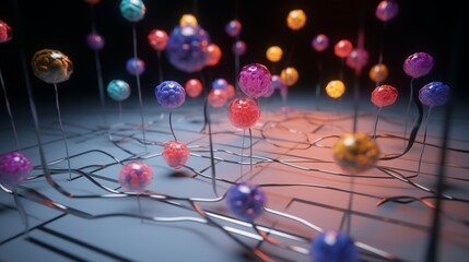 3D animation of brain activity in individuals with mood disorders, depicting emotional fluctuations