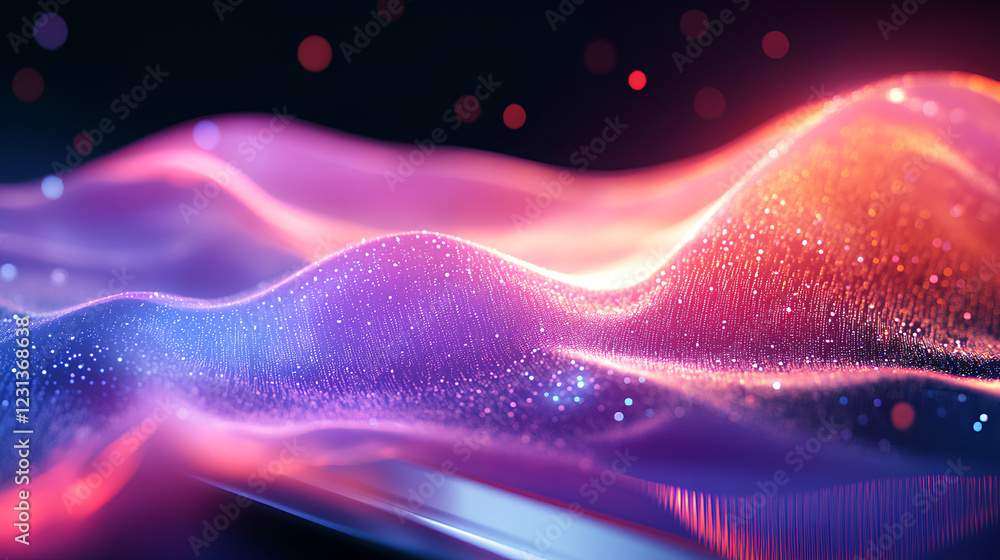 Poster abstract technology background, internet global network connection, digital transformation concept. 