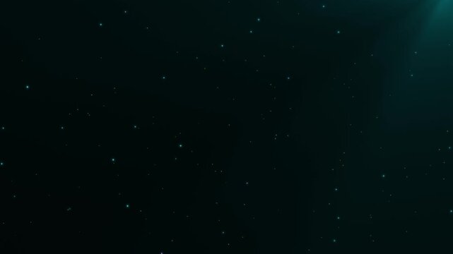 Image video of a blue starry sky	