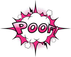 Comic Explosion Speech Bubble