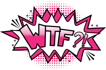 Comic Explosion Speech Bubble