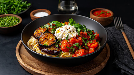  pasta alla norma bowl