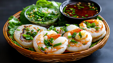  vietnamese banh khot mini pancakes with shrimp