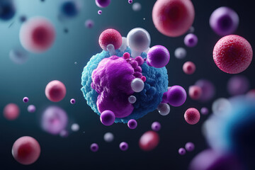 Visualizing the interaction of cancer cell clusters and t cells in the tumor microenvironment a scientific illustration from a cellular perspective