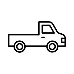 Fototapeta premium pickup icon design