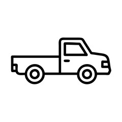 pickup truck icon design