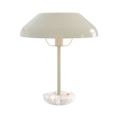 cut out interior modern lamp - with white background - elegant style -minimal modern table lamp