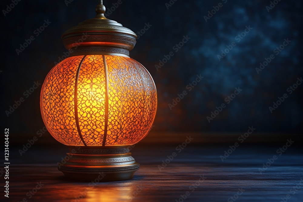 Aufkleber burning candle on a wooden table creating a warm and calming atmosphere in a cozy setting