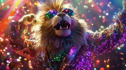 Groovy Lion: Disco King