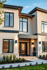 Modern Dream Home: Luxurious Contemporary House Exterior Design