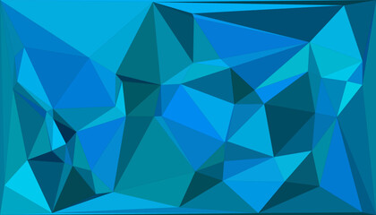 Fototapeta premium Vibrant Polygonal Abstract Background Design Featuring Colorful Geometric Shapes, Perfect for Modern Graphics, Web Design, and Creative Projects