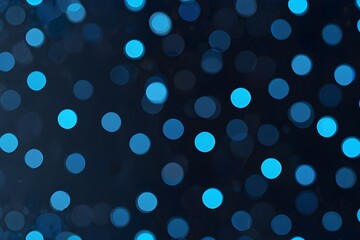 Blue bokeh background Generative AI

