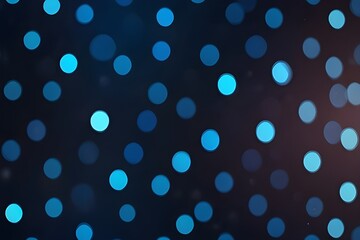 Blue bokeh background Generative AI

