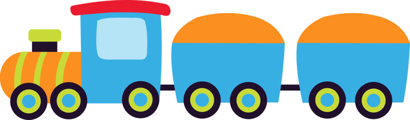 Childerns Toy Train Design