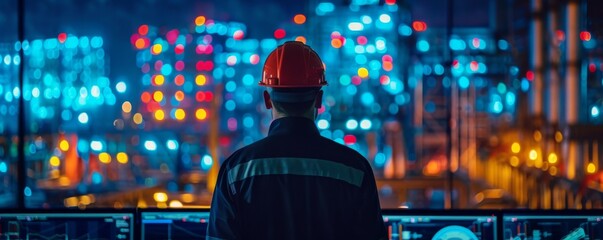 Engineer factory industrial production manufacturing tech control technology overseeing operations management supervisor