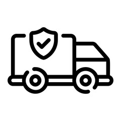 logistics delivery Line Icon