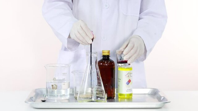 Hydrogen Peroxide Decomposition Science Experiment