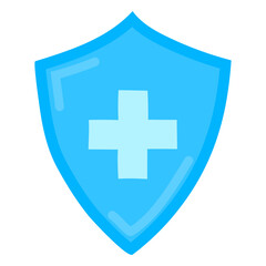 Hand Drawn Health Cross Symbol