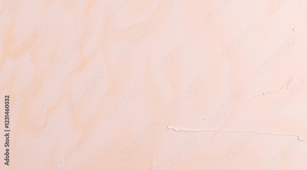 Poster soft peach textured wall with subtle abstract patterns