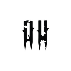 QV monogram logo design letter text name symbol monochrome logotype alphabet character simple logo