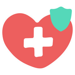 Fototapeta premium Hand Drawn Medical Health Icon