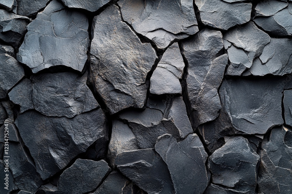 Aufkleber close up of a textured rock wall showing various colors and patterns in natural environment