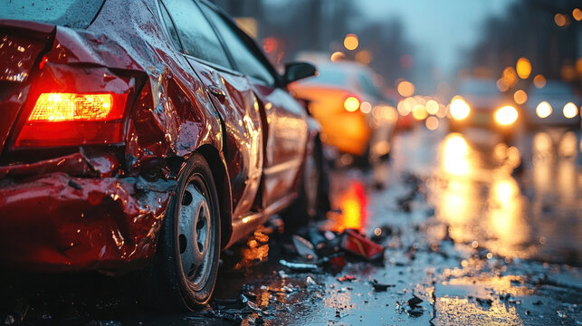A traffic law attorney assisting clients in recovering damages from a complex car accident case