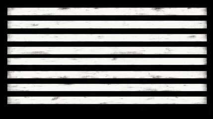 Grunge horizontal stripes, white and black texture.