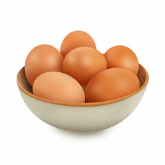 eggs in a bowl