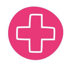 Medical Symbol Hand Drawn