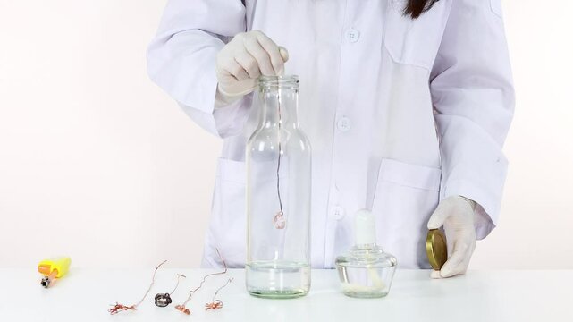 Chemical Fireflies Science Experiment