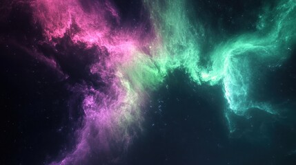 Cosmic Nebula Swirls, vibrant colors, space background, design element
