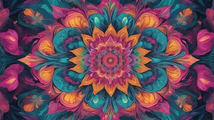 Cultural Fusion Mosaic