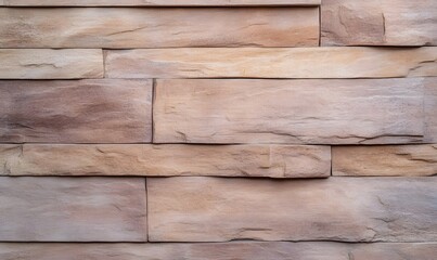Naklejka premium brown brick wall background, Generative AI