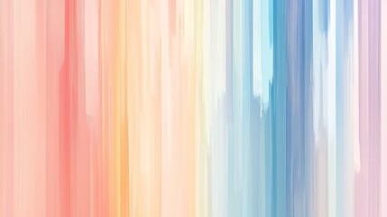 Abstract Pastel Vertical Stripes Painted Texture