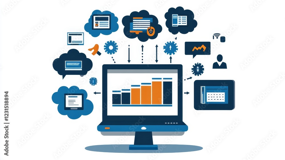 Poster data-driven decision making integrated business intelligence and analytics