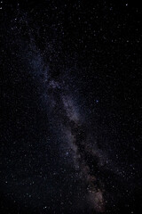 night starscape in the countryside