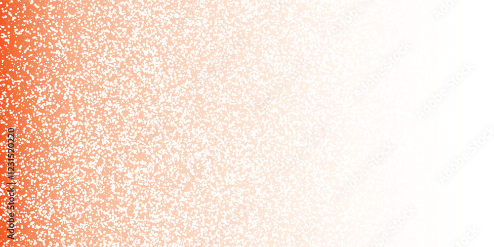 Aufkleber abstract bright white, light red, brown and orange random placed spotted pattern - grungy gradient s