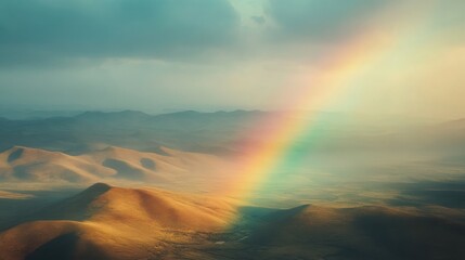 A Rainbow in the Desert