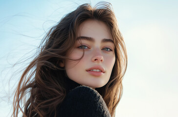 Fototapeta premium portrait of a woman