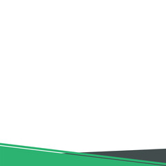 Geometric Business Footer