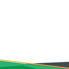 Geometric Business Footer