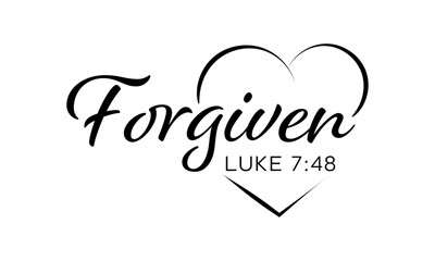 Biblical Phrase, Christian typography for banner, poster, photo overlay, apparel design
