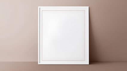 empty picture frame mockup for your design 