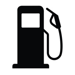 Gas pump silhouette design for fuel and transportation