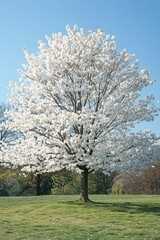 Stunning Springtime Blossoms in a Park