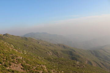 Obraz premium view from the top of mountain