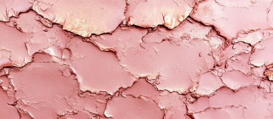Elegant rosy metal texture with dynamic liquid patterns in soft pink shades, creating a refined backdrop for blush-themed designs.