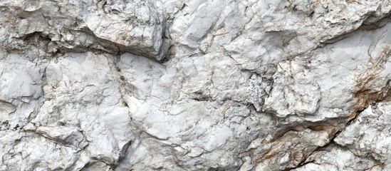 Obraz premium Textured white marble background featuring subtle gray and beige veining adds elegance and sophistication to any design or project setting.